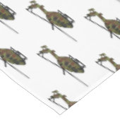 Nappe Illustration de l'hélicoptère de l'armée (Angle)