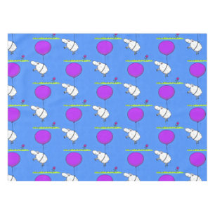 Nappe Illustration de l'humour en ballons de mouton mign
