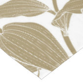 Nappe Illustration de ligne tropicale exotique. (Angle)