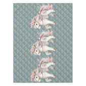 Nappe Illustration de l'Imaginaire Floral Pastel Horse (Devant)
