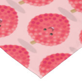 Nappe Illustration de litchee rose mignon (Angle)