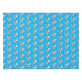 Nappe Illustration de mignon léopard des neiges (Devant (Horizontal))