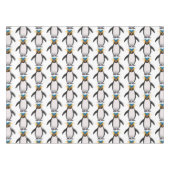 Nappe Illustration de mignon macaroni pingouin (Devant (Horizontal))