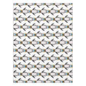 Nappe Illustration de mignon macaroni pingouin (Devant)