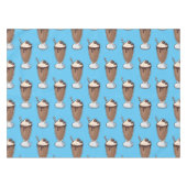Nappe Illustration de milk-shake au chocolat (Devant (Horizontal))