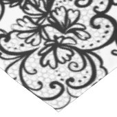 Nappe illustration de mode halloween avec dentelle noire (Angle)