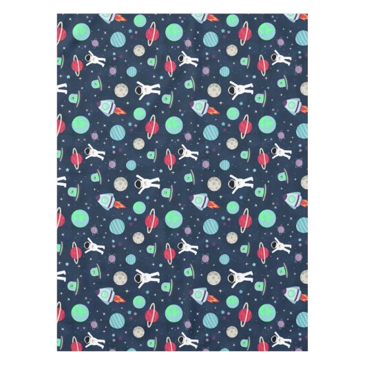 Nappe illustration de motif spatial (Devant)