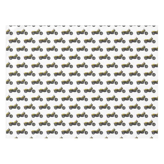 Nappe Illustration de moto Cruiser (Devant (Horizontal))