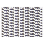 Nappe Illustration de moto pourpre Sidecar (Devant (Horizontal))