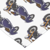 Nappe Illustration de moto pourpre Sidecar (Angle)