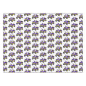 Nappe Illustration de moto Purple Quad (Devant (Horizontal))