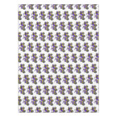 Nappe Illustration de moto Purple Quad (Devant)