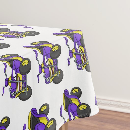 Nappe Illustration de moto Purple Quad (In Situ)
