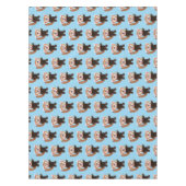 Nappe Illustration de panda rouge mignon (Devant)