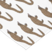 Nappe Illustration de pangolin à queue longue (Angle)