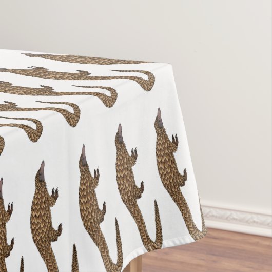 Nappe Illustration de pangolin à queue longue (In Situ)