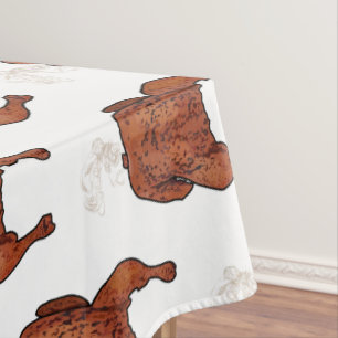 Nappe Illustration de poulet rôti