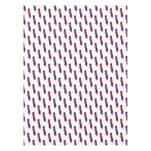 Nappe Illustration de voiture de course professionnelle (Devant)