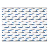 Nappe Illustration de yacht (Devant (Horizontal))