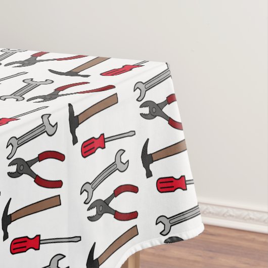 Nappe Illustration des outils de menuiserie (In Situ)