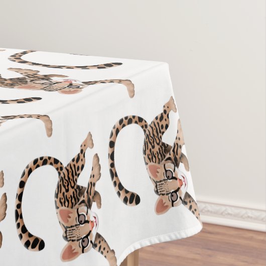 Nappe Illustration d'ocelot mignon (In Situ)