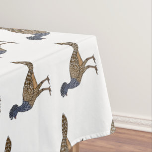 Nappe Illustration d'oiseau de curassow