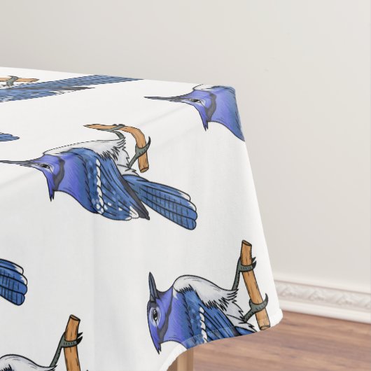 Nappe Illustration d'oiseau de jay bleu (In Situ)