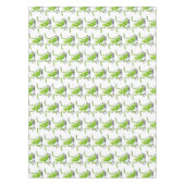 Nappe Illustration drôle de mante verte en prière (Devant)