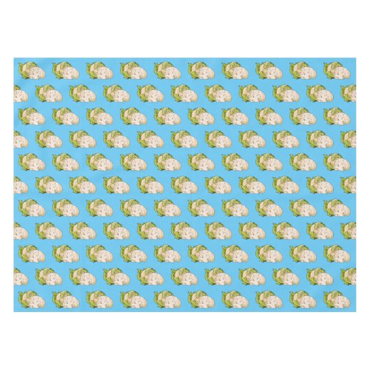Nappe Illustration du chou-fleur (Devant (Horizontal))