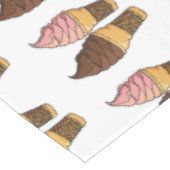 Nappe Illustration du cône de crème glacée (Angle)