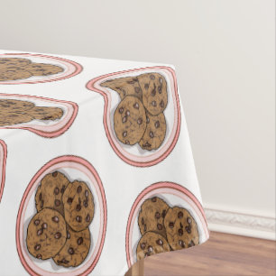 Nappe Illustration du cookie de puce à chocolat