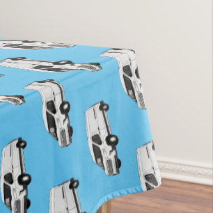Nappe Illustration du fourgon de livraison