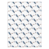 Nappe Illustration du grand héron bleu (Devant)