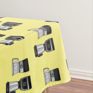 Nappe Illustration du processeur et du mixeur alimentair