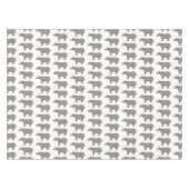 Nappe Illustration du rhinocéros de Javan (Devant (Horizontal))