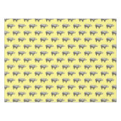 Nappe Illustration du rhinocéros de Javan (Devant (Horizontal))
