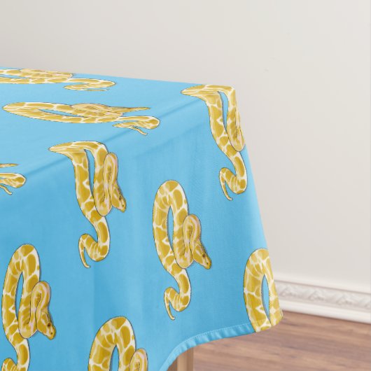 Nappe Illustration du serpent python birman (In Situ)