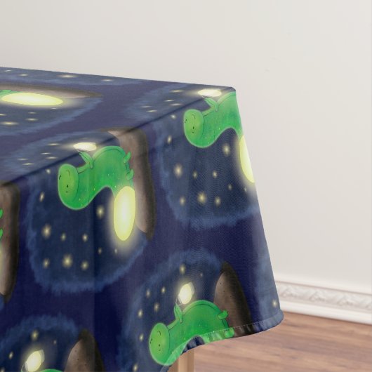 Nappe Illustration du ver vert mou (In Situ)