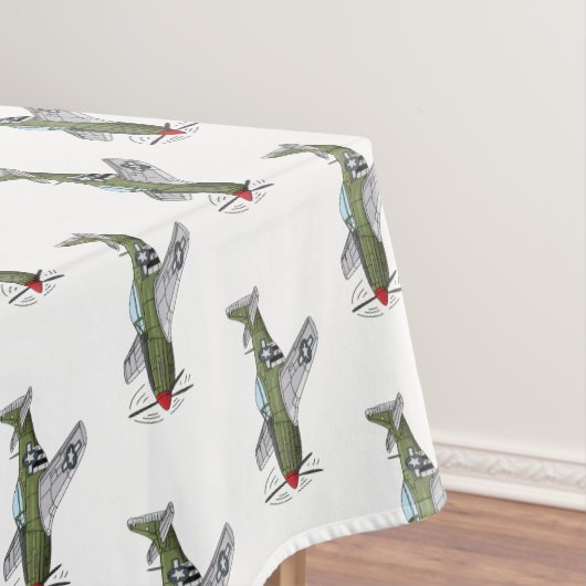 Nappe Illustration d'un avion militaire (In Situ)