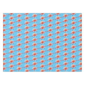 Nappe Illustration d'un avion rouge volant mignon (Devant (Horizontal))