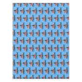 Nappe Illustration d'un bateau à chalutier mignon (Devant)