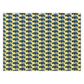 Nappe Illustration d'un camion monstre bleu mou (Devant (Horizontal))