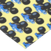 Nappe Illustration d'un camion monstre bleu mou (Angle)