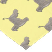 Nappe Illustration d'un chien hound afghan (Angle)