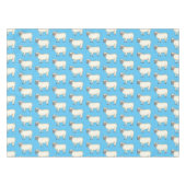 Nappe Illustration d'un mouton joyeux (Devant (Horizontal))