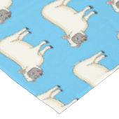 Nappe Illustration d'un mouton joyeux (Angle)
