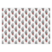 Nappe Illustration d'un perroquet gris en Afrique (Devant (Horizontal))
