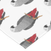 Nappe Illustration d'un perroquet gris en Afrique (Angle)