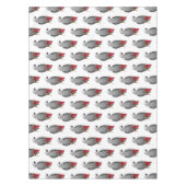 Nappe Illustration d'un perroquet gris en Afrique (Devant)