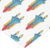 Nappe Illustration d'un vaisseau de fusées (Angle)